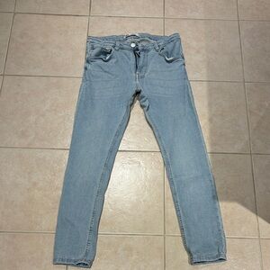 Zara Light Blue Skinny Jeans